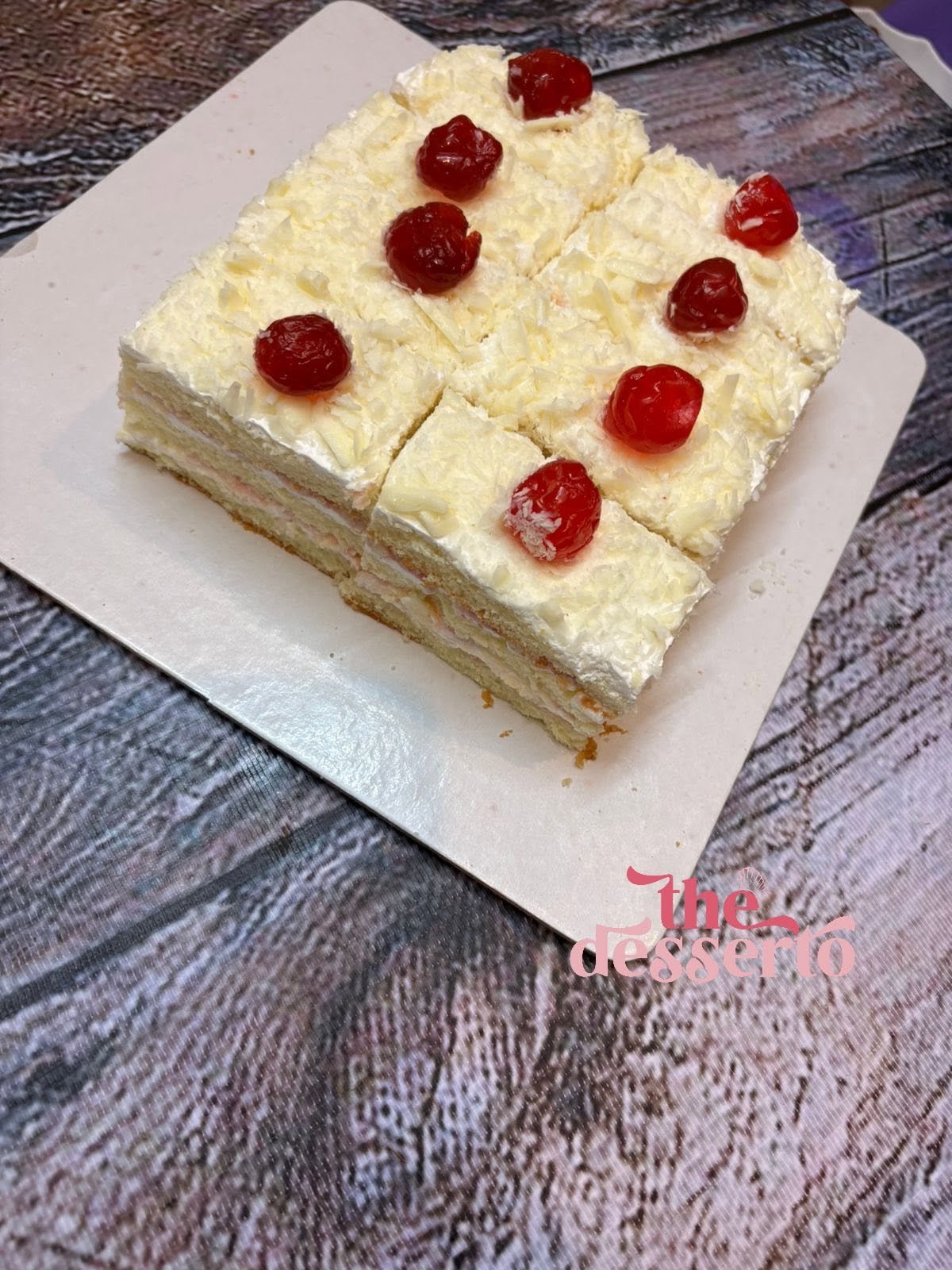 White Forest Cake