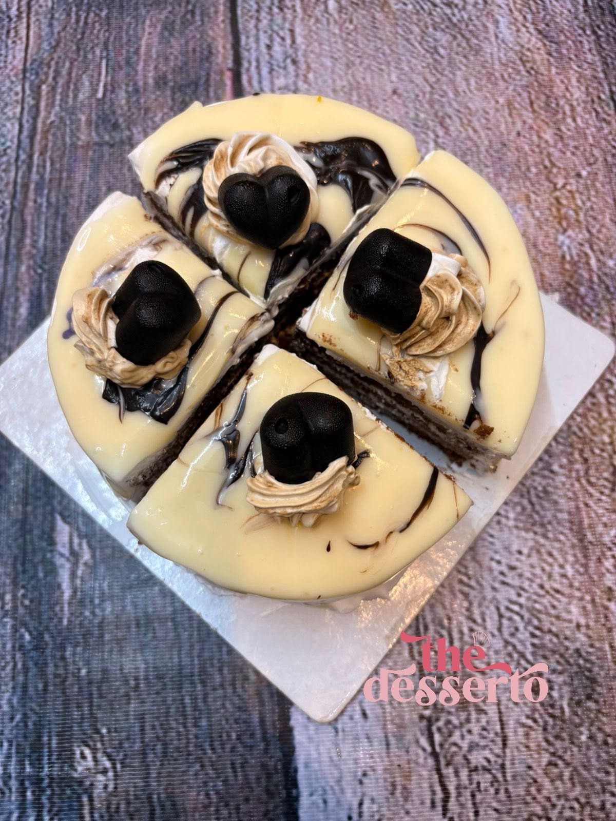 Heart Chocolate Cake